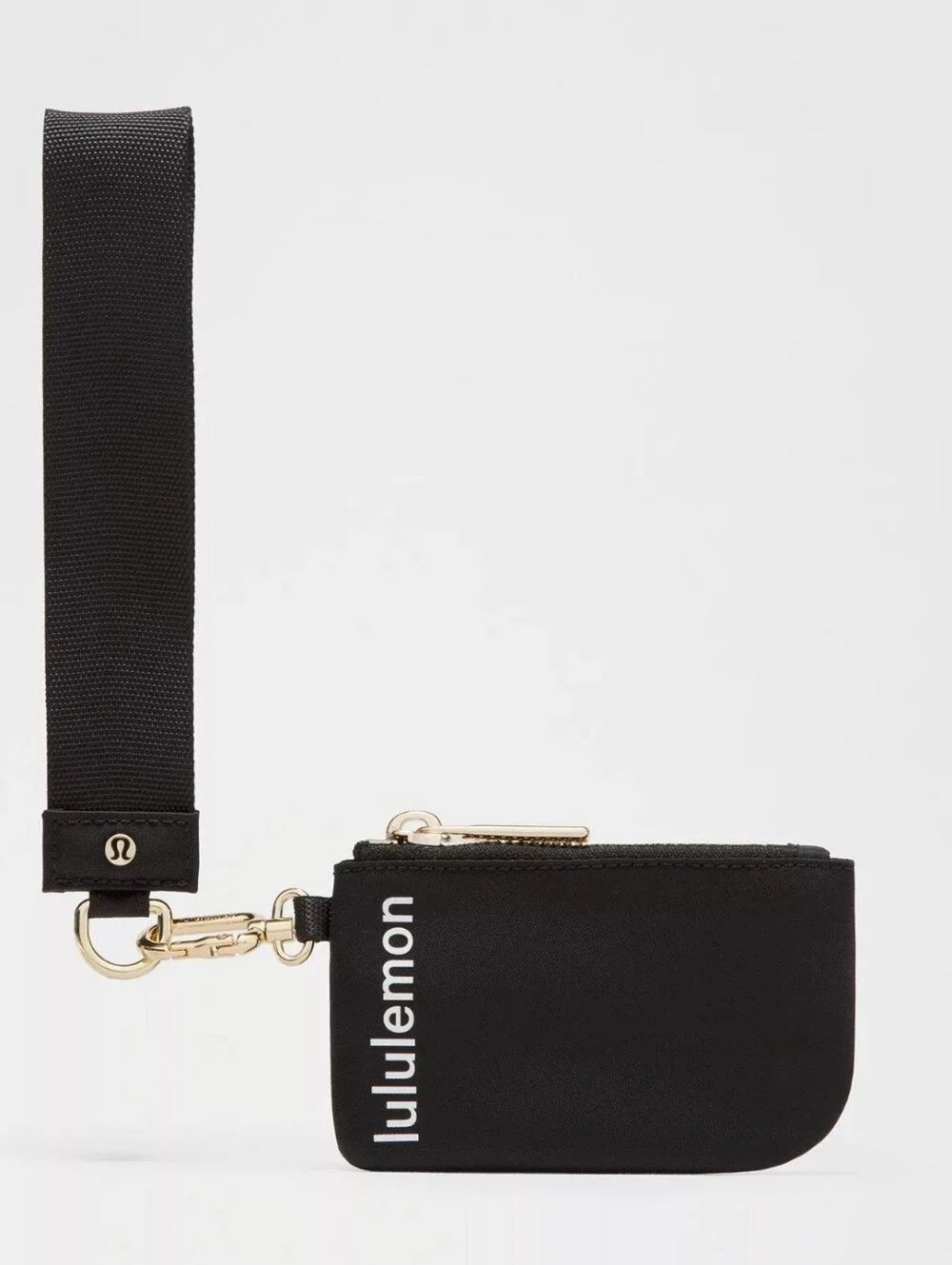 Lululemon Nylon Zip Pouch, Clip, Wrist Strap, Black, Back To School! NWOT